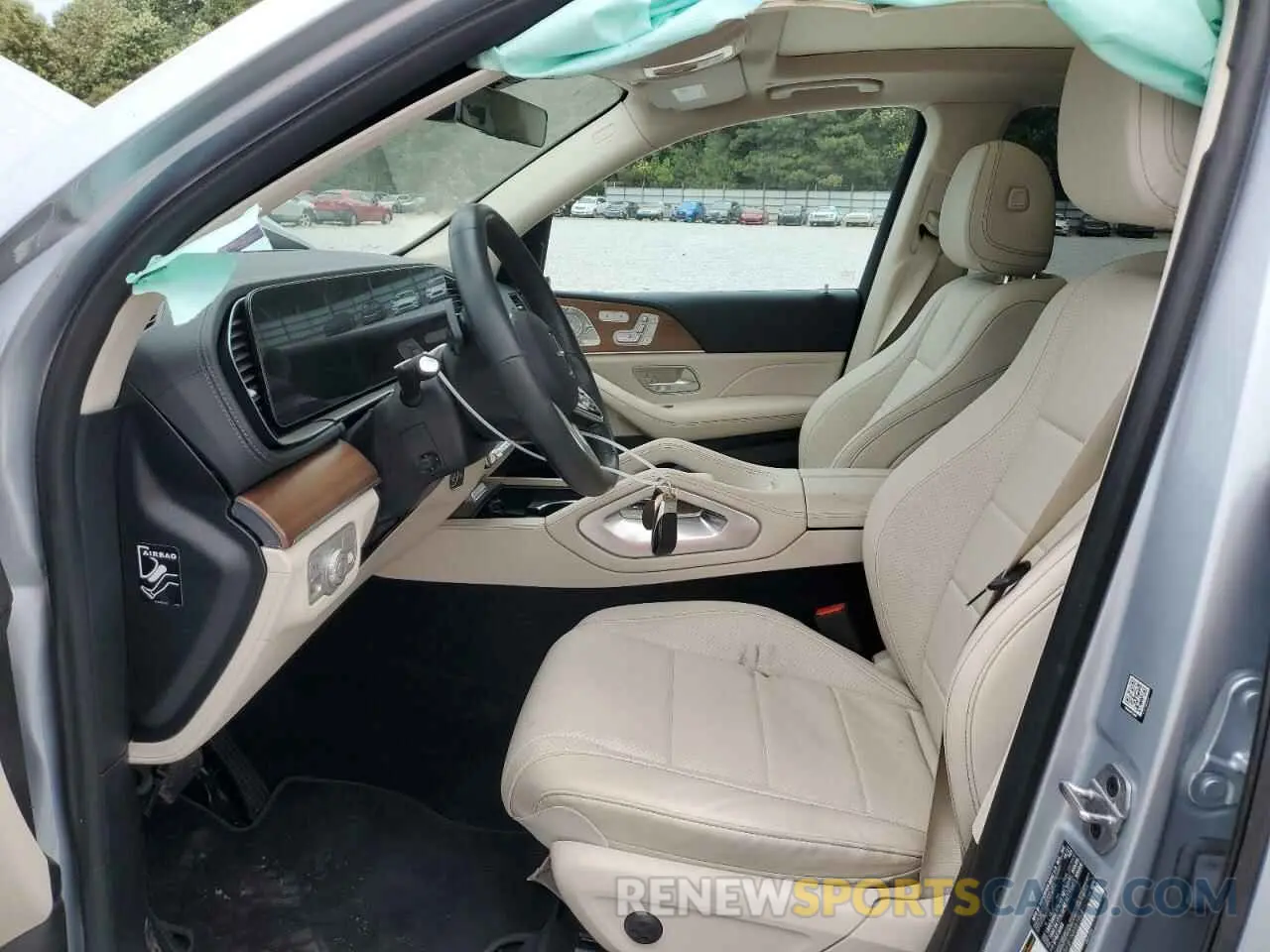 7 Photograph of a damaged car 4JGFB4JB1NA587804 MERCEDES-BENZ GLE-CLASS 2022