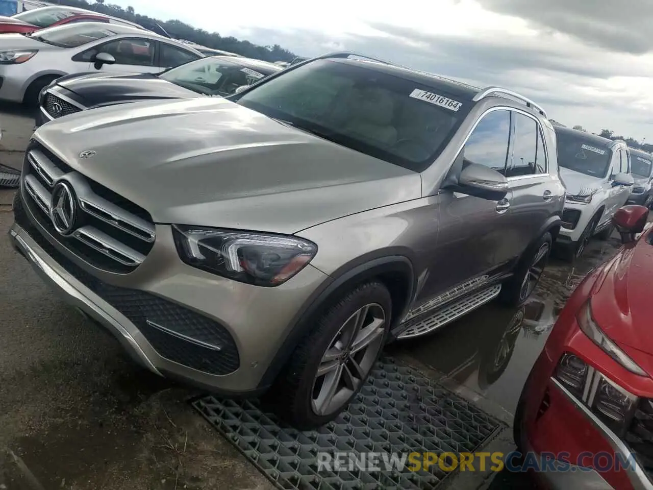 1 Photograph of a damaged car 4JGFB4JB2NA691816 MERCEDES-BENZ GLE-CLASS 2022