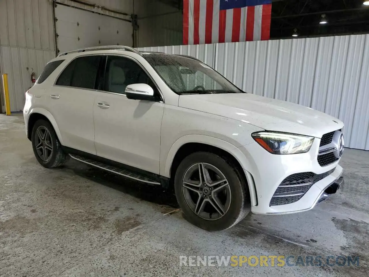 4 Photograph of a damaged car 4JGFB4JB3NA615554 MERCEDES-BENZ GLE-CLASS 2022