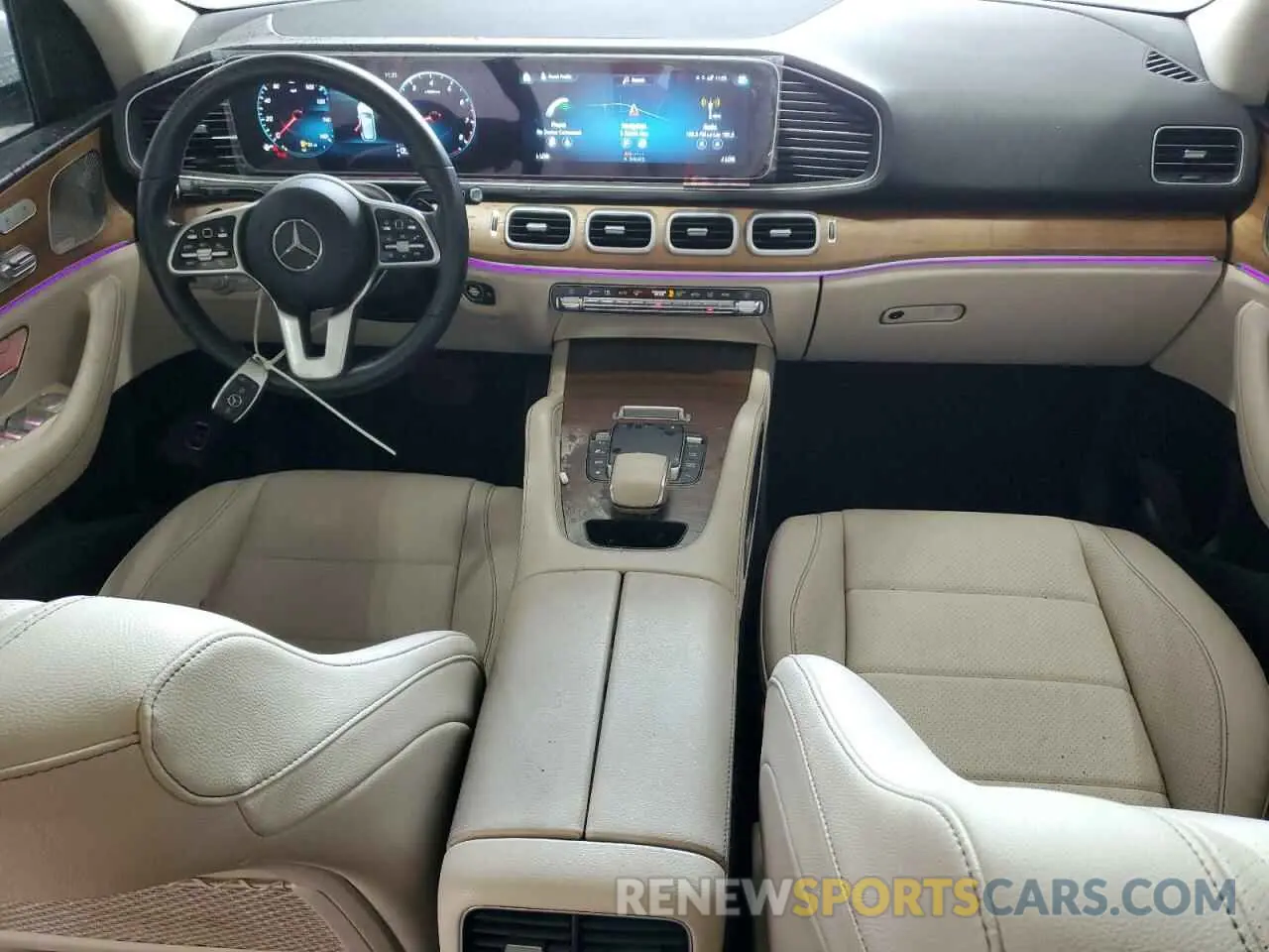 8 Photograph of a damaged car 4JGFB4JB3NA615554 MERCEDES-BENZ GLE-CLASS 2022