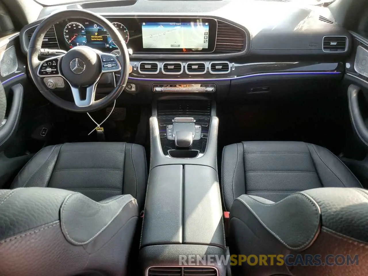 8 Photograph of a damaged car 4JGFB4JB3NA736715 MERCEDES-BENZ GLE-CLASS 2022