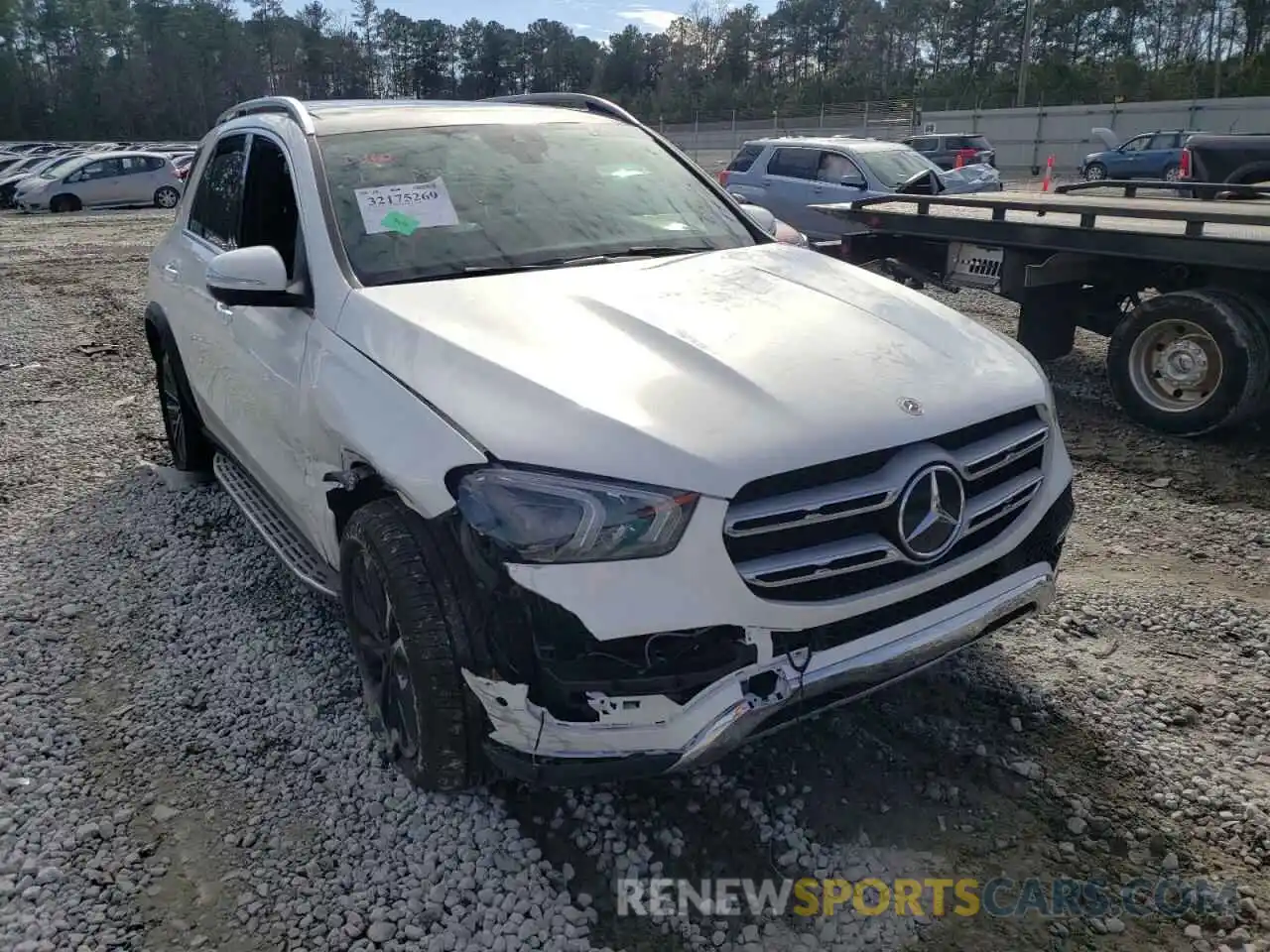 1 Photograph of a damaged car 4JGFB4JB4NA591765 MERCEDES-BENZ GLE-CLASS 2022