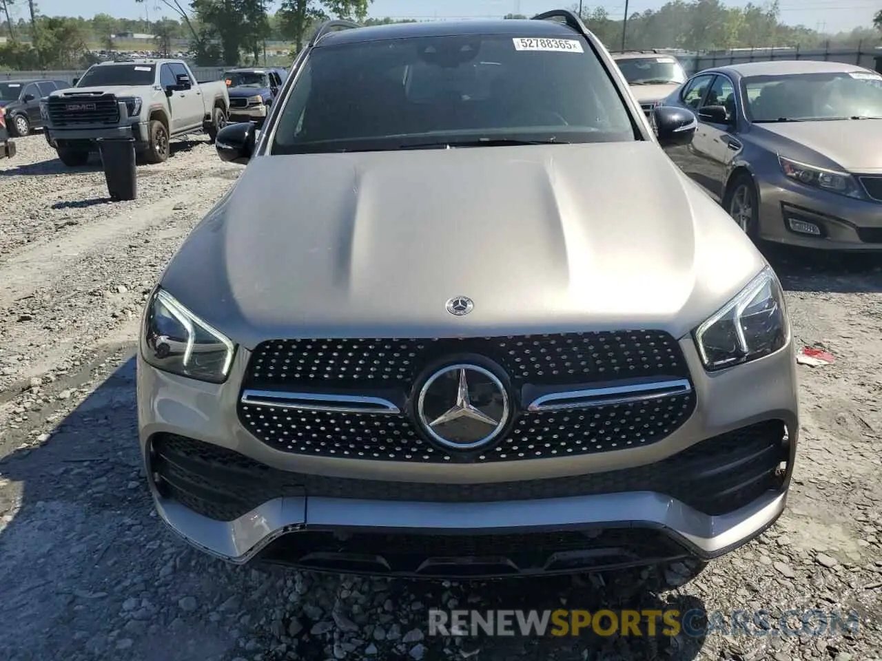 5 Photograph of a damaged car 4JGFB4JB4NA751613 MERCEDES-BENZ GLE-CLASS 2022