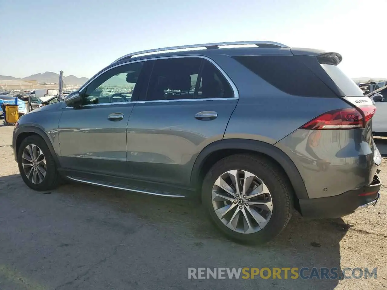 2 Photograph of a damaged car 4JGFB4JB5NA619542 MERCEDES-BENZ GLE-CLASS 2022