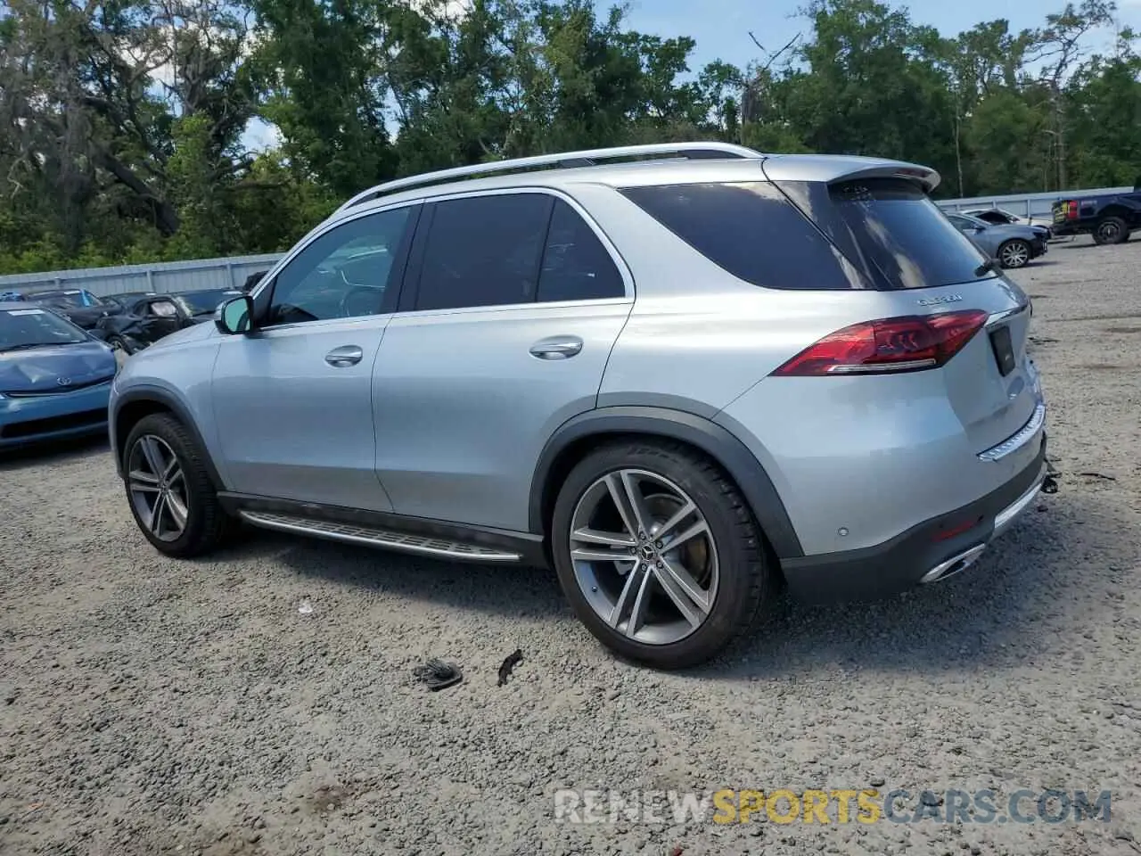 2 Photograph of a damaged car 4JGFB4JB5NA813150 MERCEDES-BENZ GLE-CLASS 2022