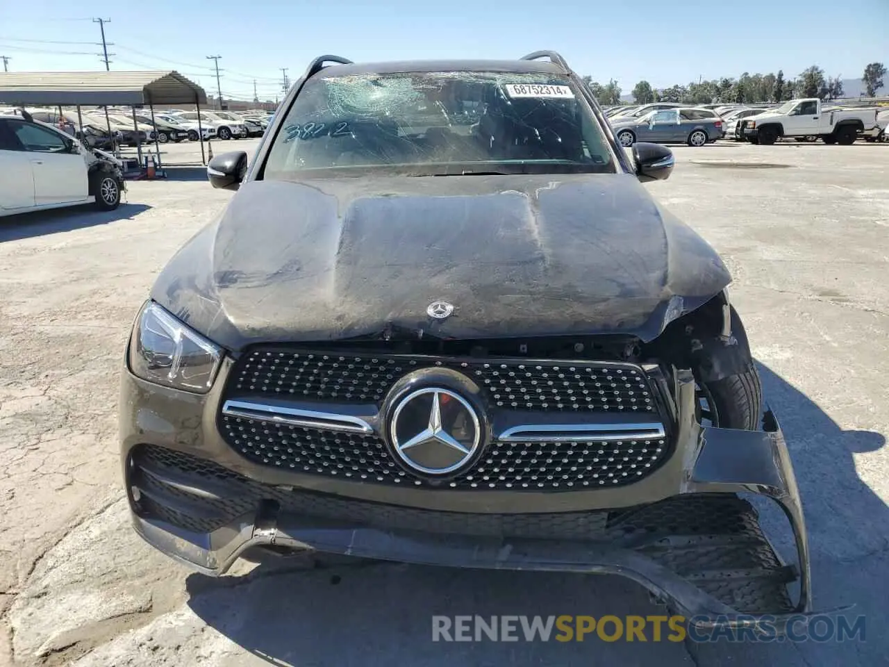 5 Photograph of a damaged car 4JGFB4JB7NA653501 MERCEDES-BENZ GLE-CLASS 2022