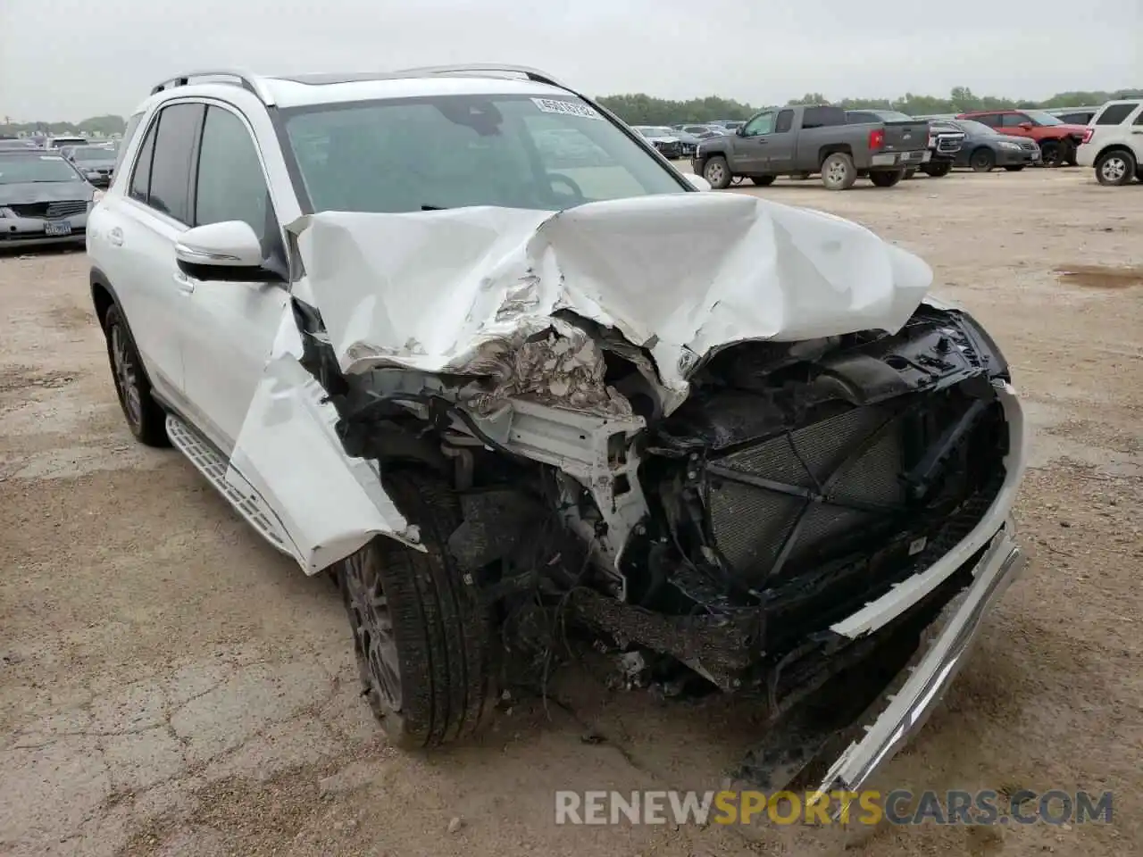 1 Photograph of a damaged car 4JGFB4JB7NA705578 MERCEDES-BENZ GLE-CLASS 2022