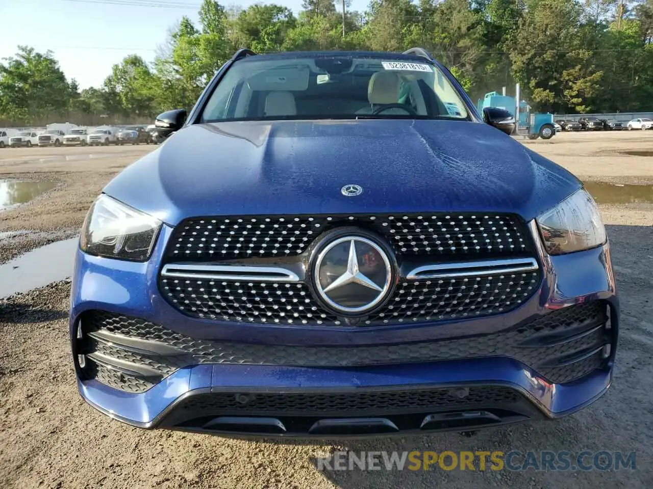 5 Photograph of a damaged car 4JGFB4JB8NA611399 MERCEDES-BENZ GLE-CLASS 2022