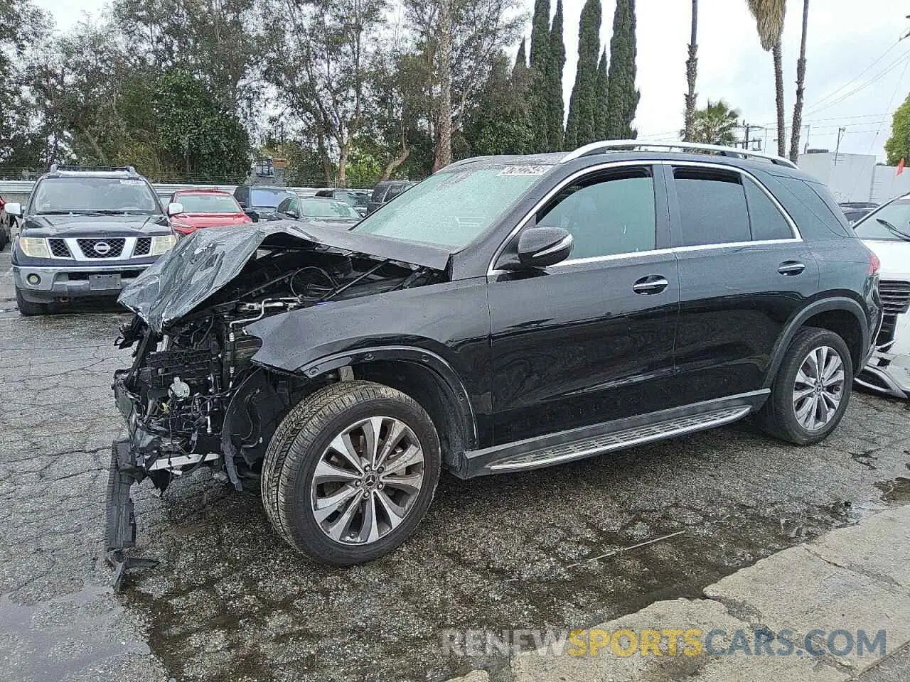 1 Photograph of a damaged car 4JGFB4JE1NA722340 MERCEDES-BENZ GLE-CLASS 2022