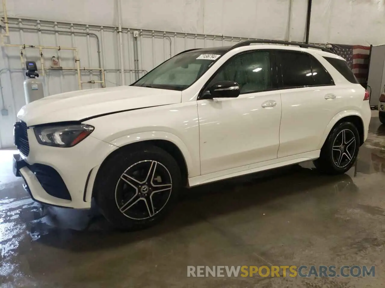 1 Photograph of a damaged car 4JGFB4KB0NA629880 MERCEDES-BENZ GLE-CLASS 2022