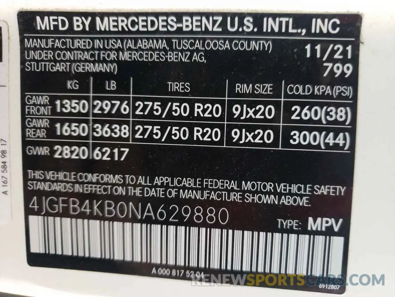 13 Photograph of a damaged car 4JGFB4KB0NA629880 MERCEDES-BENZ GLE-CLASS 2022