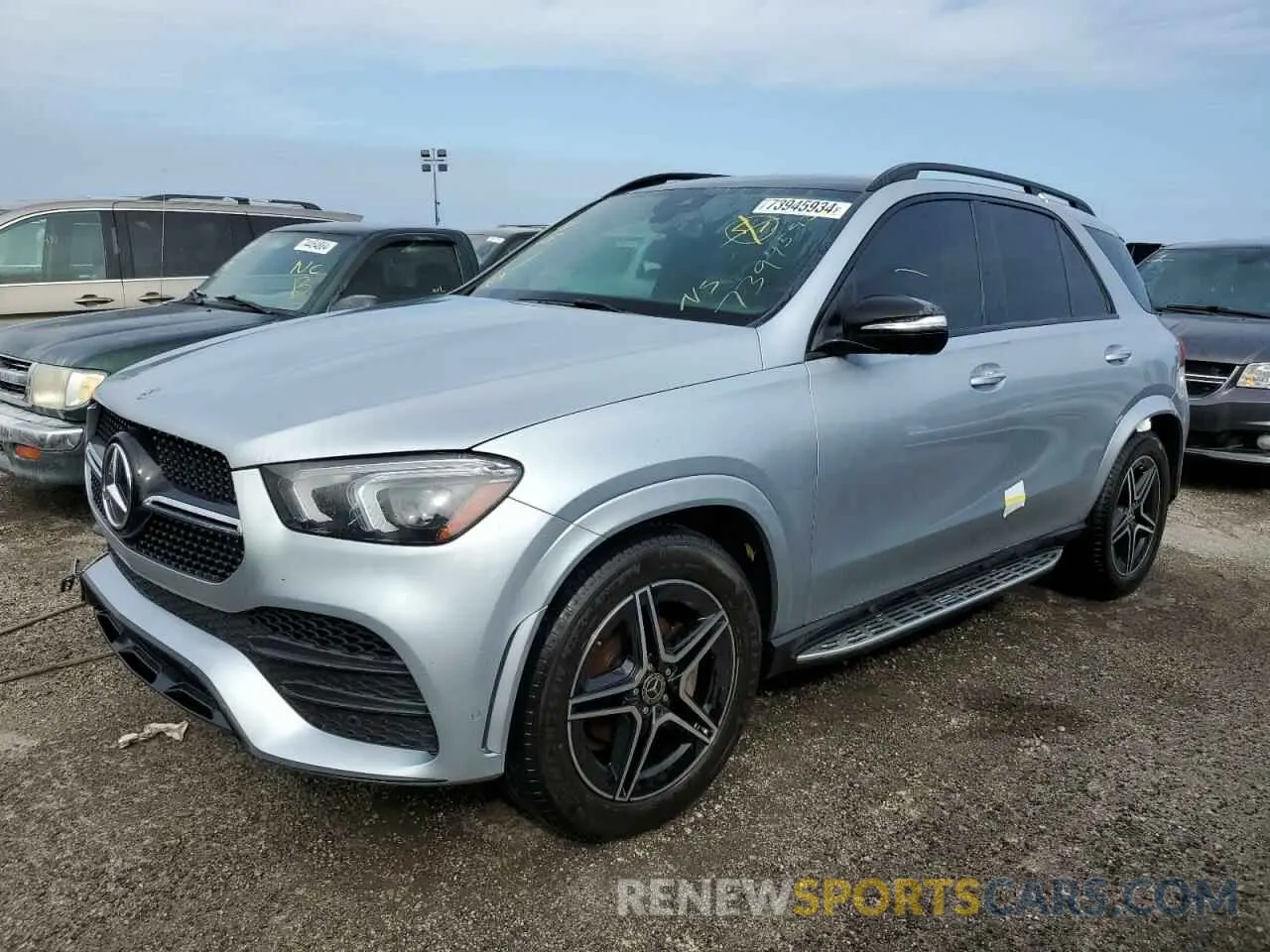 1 Photograph of a damaged car 4JGFB4KB1NA776337 MERCEDES-BENZ GLE-CLASS 2022