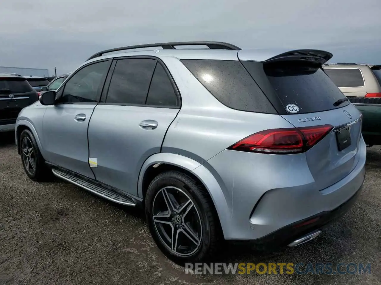 2 Photograph of a damaged car 4JGFB4KB1NA776337 MERCEDES-BENZ GLE-CLASS 2022