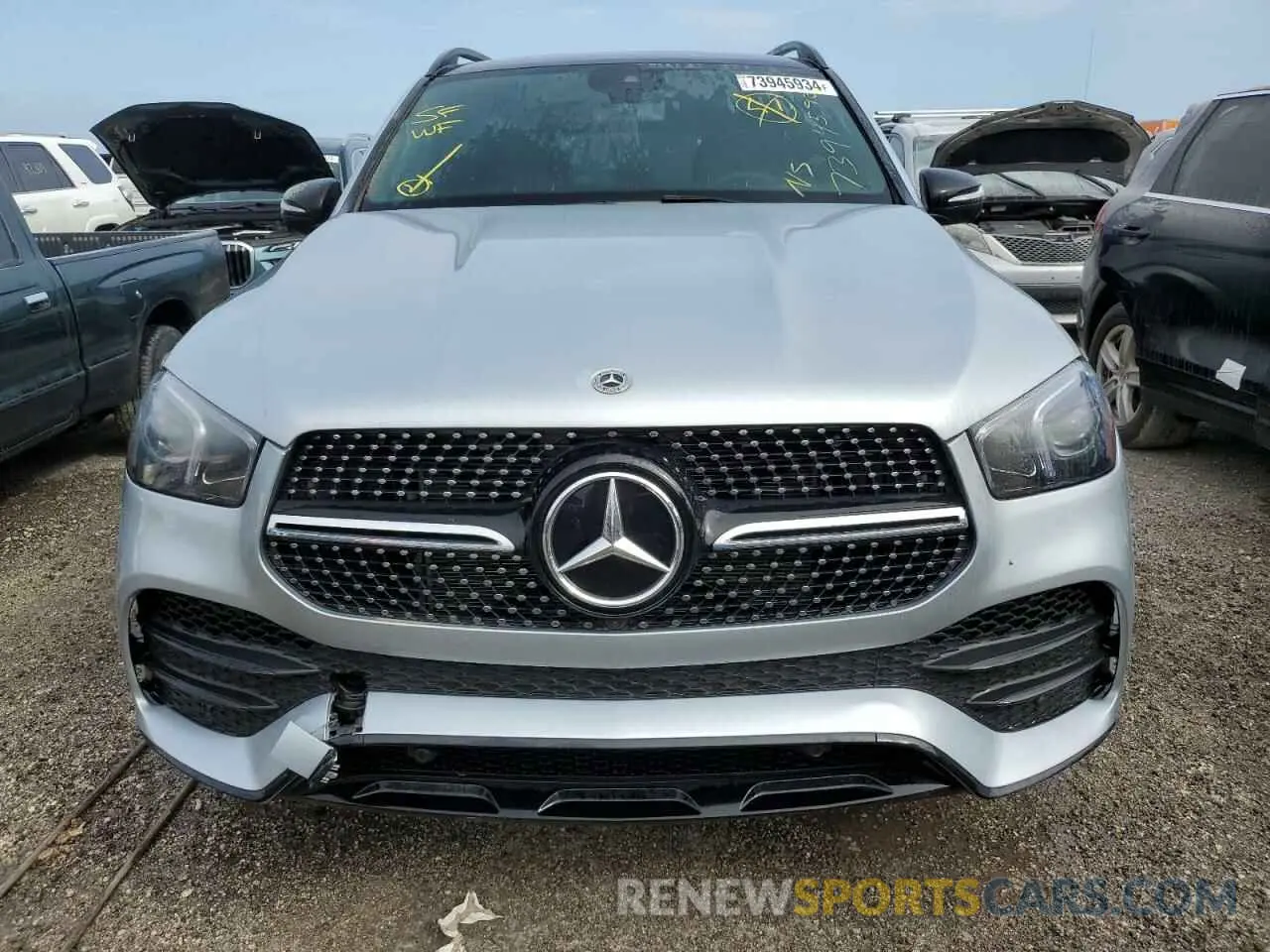5 Photograph of a damaged car 4JGFB4KB1NA776337 MERCEDES-BENZ GLE-CLASS 2022