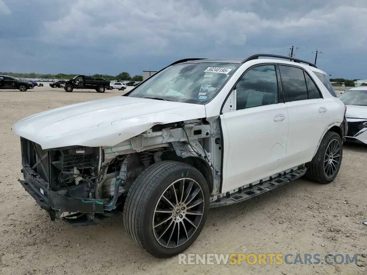 1 Photograph of a damaged car 4JGFB4KB2NA671936 MERCEDES-BENZ GLE-CLASS 2022