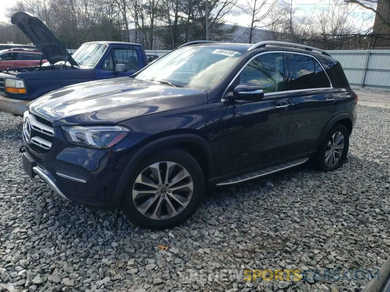 1 Photograph of a damaged car 4JGFB4KB4NA605291 MERCEDES-BENZ GLE-CLASS 2022
