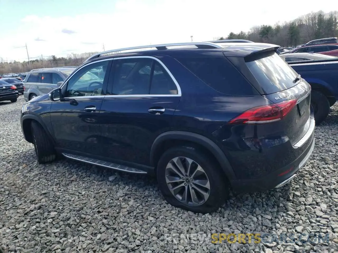 2 Photograph of a damaged car 4JGFB4KB4NA605291 MERCEDES-BENZ GLE-CLASS 2022