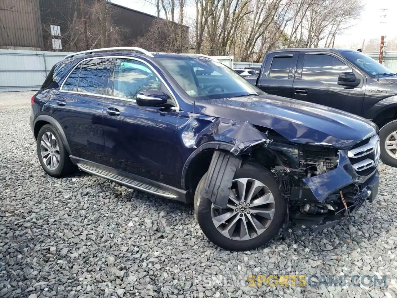 4 Photograph of a damaged car 4JGFB4KB4NA605291 MERCEDES-BENZ GLE-CLASS 2022