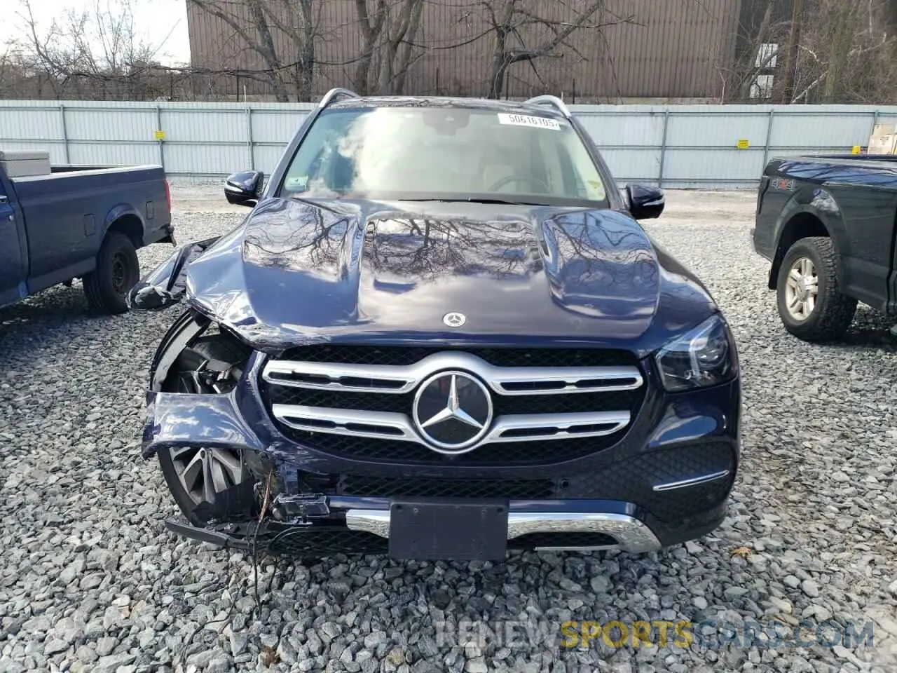 5 Photograph of a damaged car 4JGFB4KB4NA605291 MERCEDES-BENZ GLE-CLASS 2022