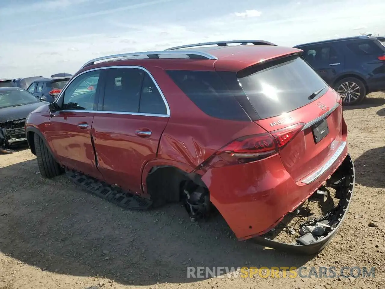 2 Photograph of a damaged car 4JGFB4KB4NA711952 MERCEDES-BENZ GLE-CLASS 2022
