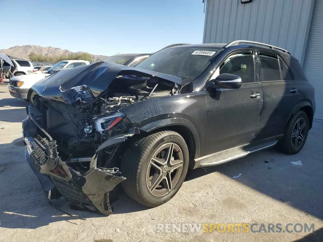 1 Photograph of a damaged car 4JGFB4KB5NA752624 MERCEDES-BENZ GLE-CLASS 2022
