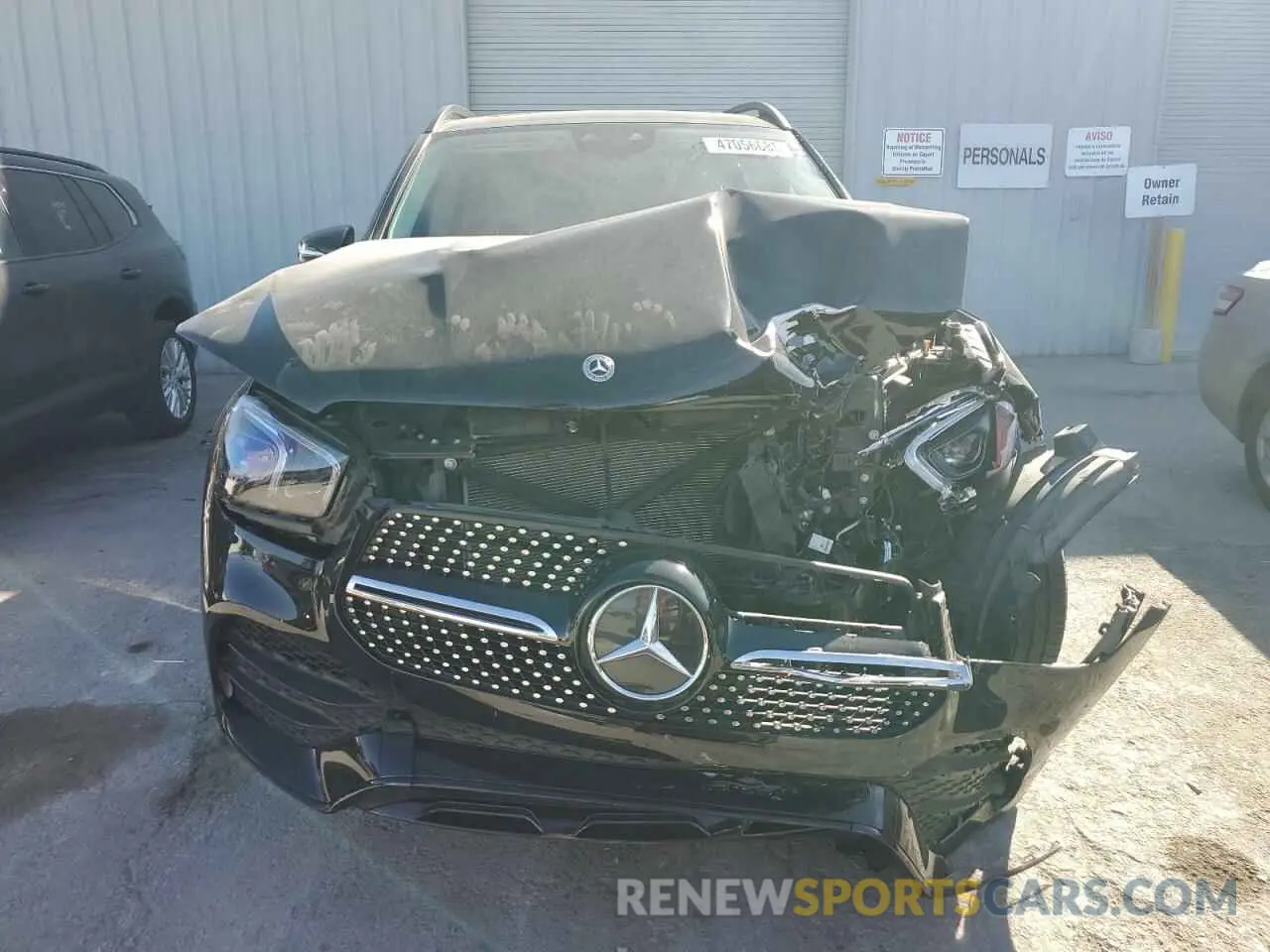 5 Photograph of a damaged car 4JGFB4KB5NA752624 MERCEDES-BENZ GLE-CLASS 2022