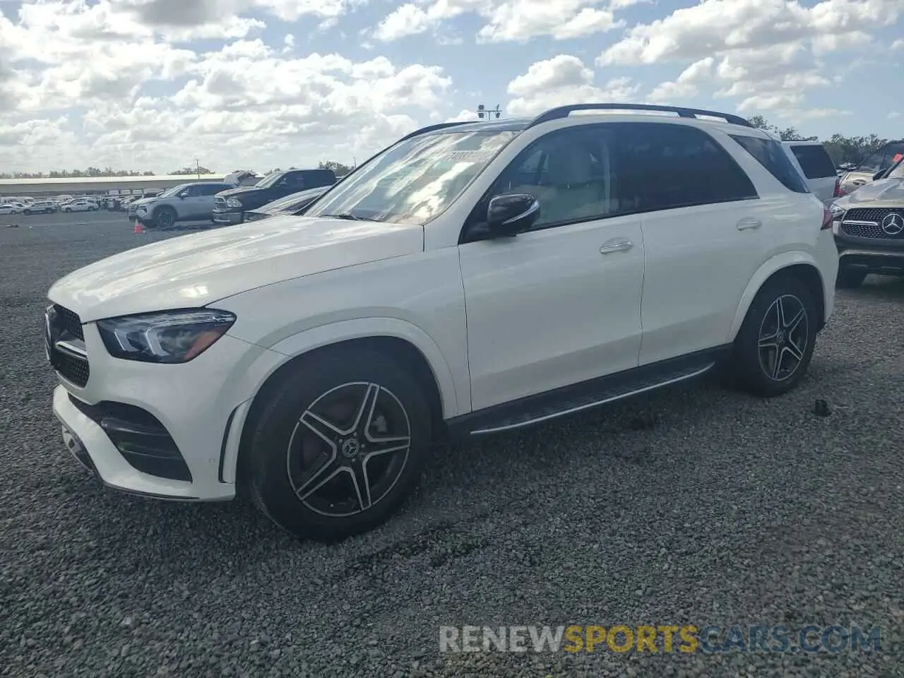 1 Photograph of a damaged car 4JGFB4KB6NA655786 MERCEDES-BENZ GLE-CLASS 2022