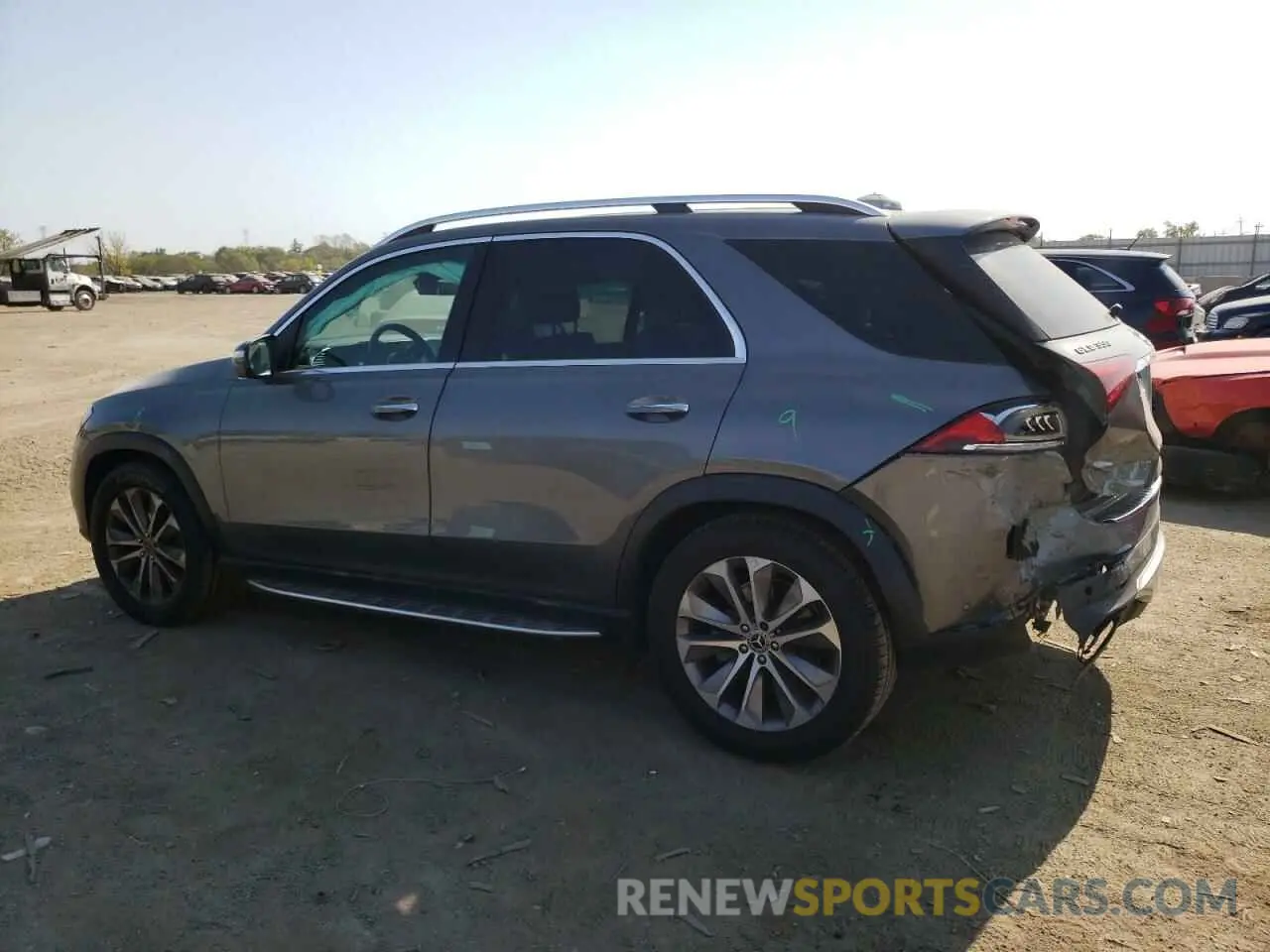 2 Photograph of a damaged car 4JGFB4KB9NA778823 MERCEDES-BENZ GLE-CLASS 2022