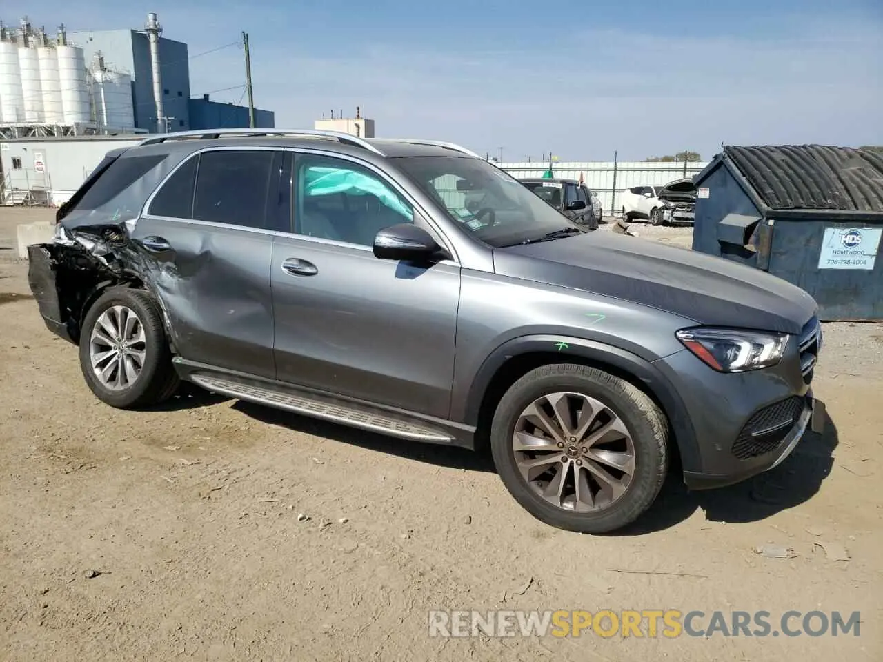 4 Photograph of a damaged car 4JGFB4KB9NA778823 MERCEDES-BENZ GLE-CLASS 2022