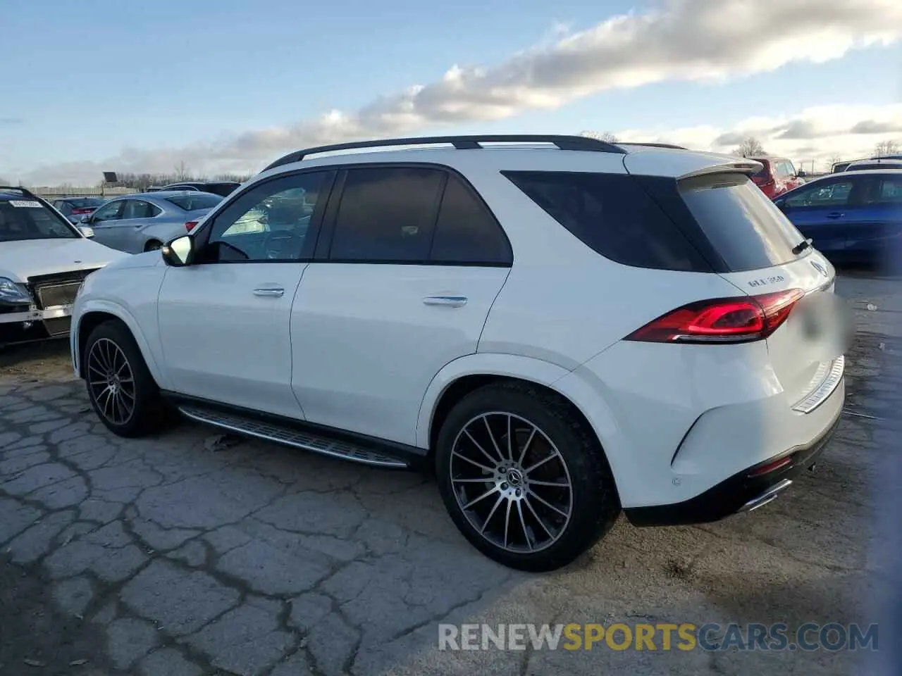 2 Photograph of a damaged car 4JGFB4KB9NA799932 MERCEDES-BENZ GLE-CLASS 2022