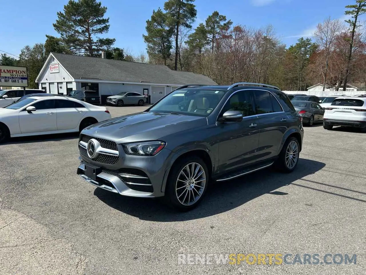 2 Photograph of a damaged car 4JGFB4KBXNA645732 MERCEDES-BENZ GLE-CLASS 2022