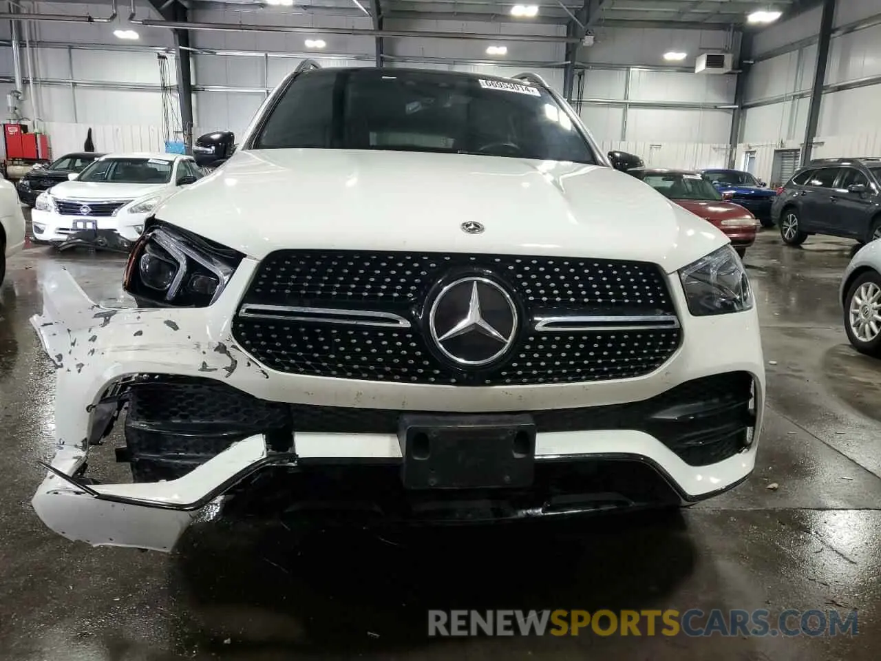 5 Photograph of a damaged car 4JGFB4KE0NA640856 MERCEDES-BENZ GLE-CLASS 2022