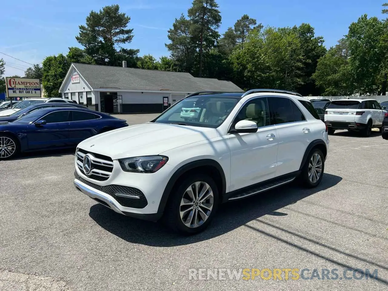 2 Photograph of a damaged car 4JGFB4KE2NA639353 MERCEDES-BENZ GLE-CLASS 2022