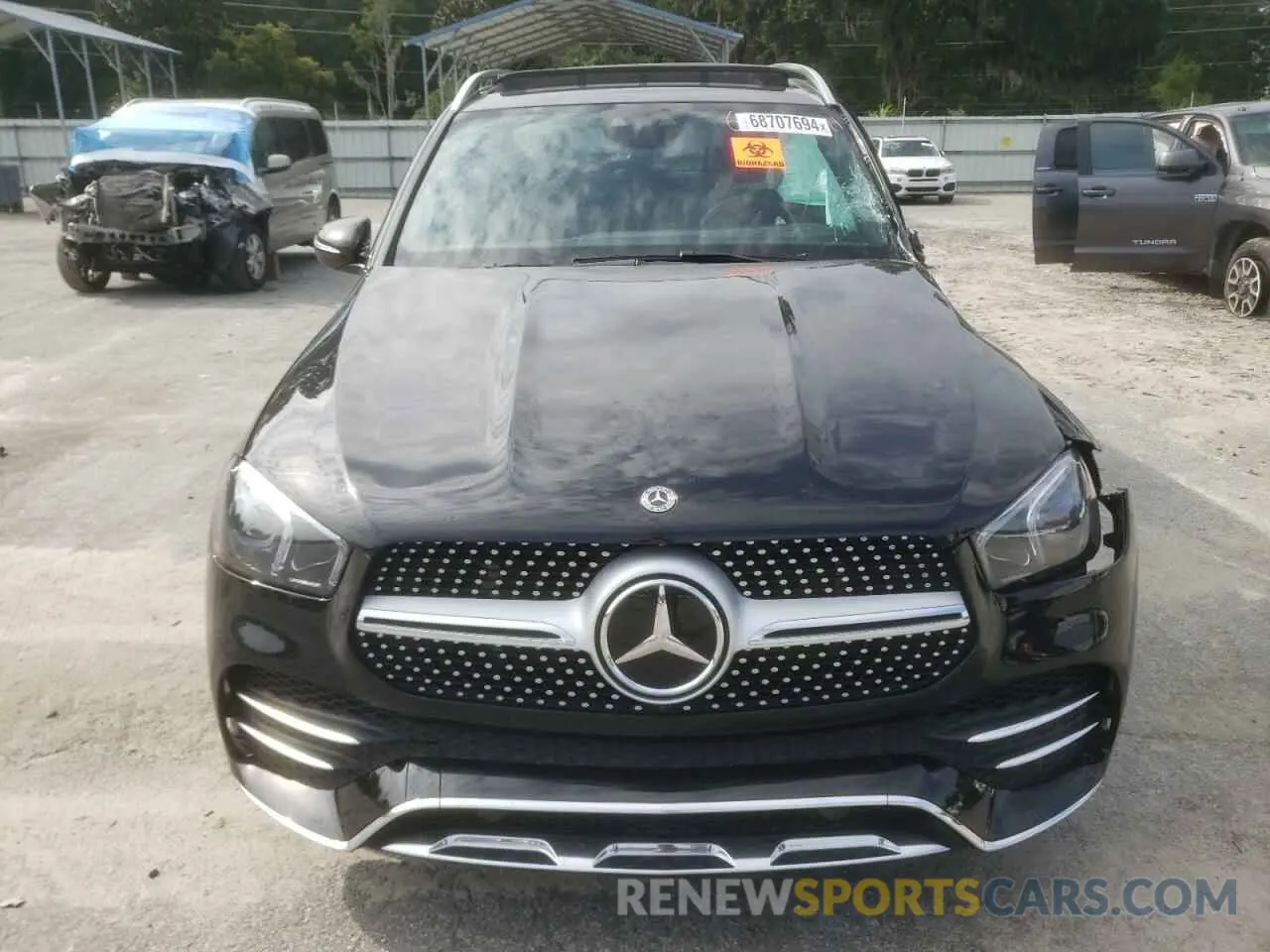 5 Photograph of a damaged car 4JGFB5KB0NA628394 MERCEDES-BENZ GLE-CLASS 2022