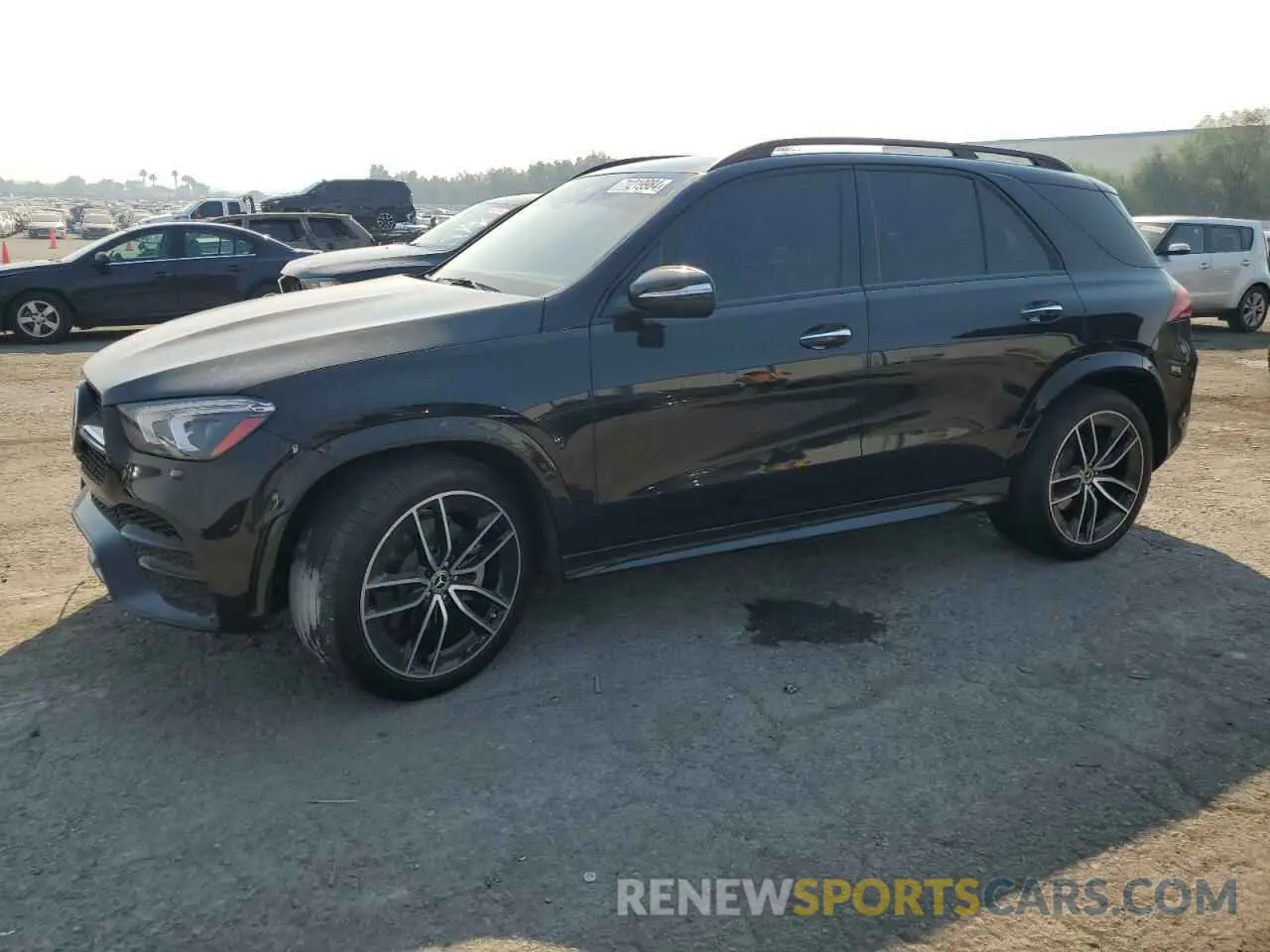 1 Photograph of a damaged car 4JGFB5KB0NA631599 MERCEDES-BENZ GLE-CLASS 2022