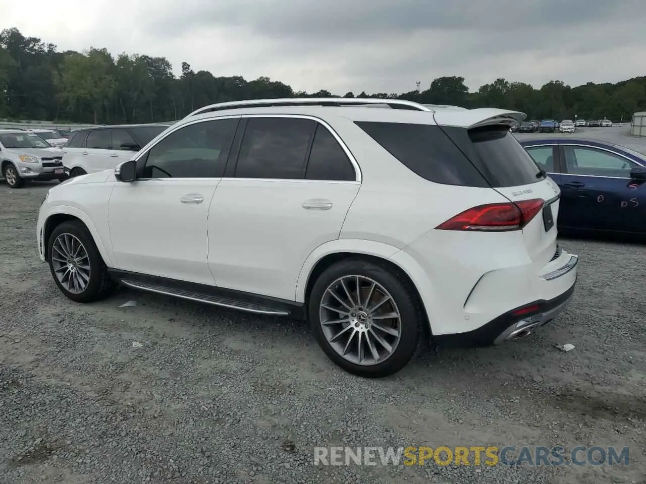 2 Photograph of a damaged car 4JGFB5KB0NA662979 MERCEDES-BENZ GLE-CLASS 2022