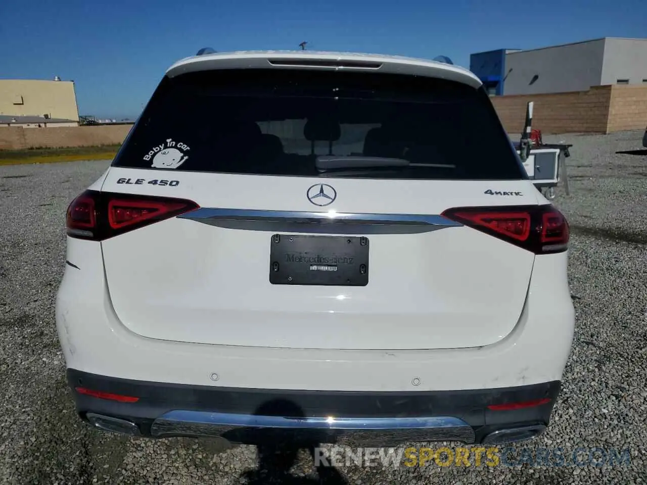 6 Photograph of a damaged car 4JGFB5KB1NA602144 MERCEDES-BENZ GLE-CLASS 2022