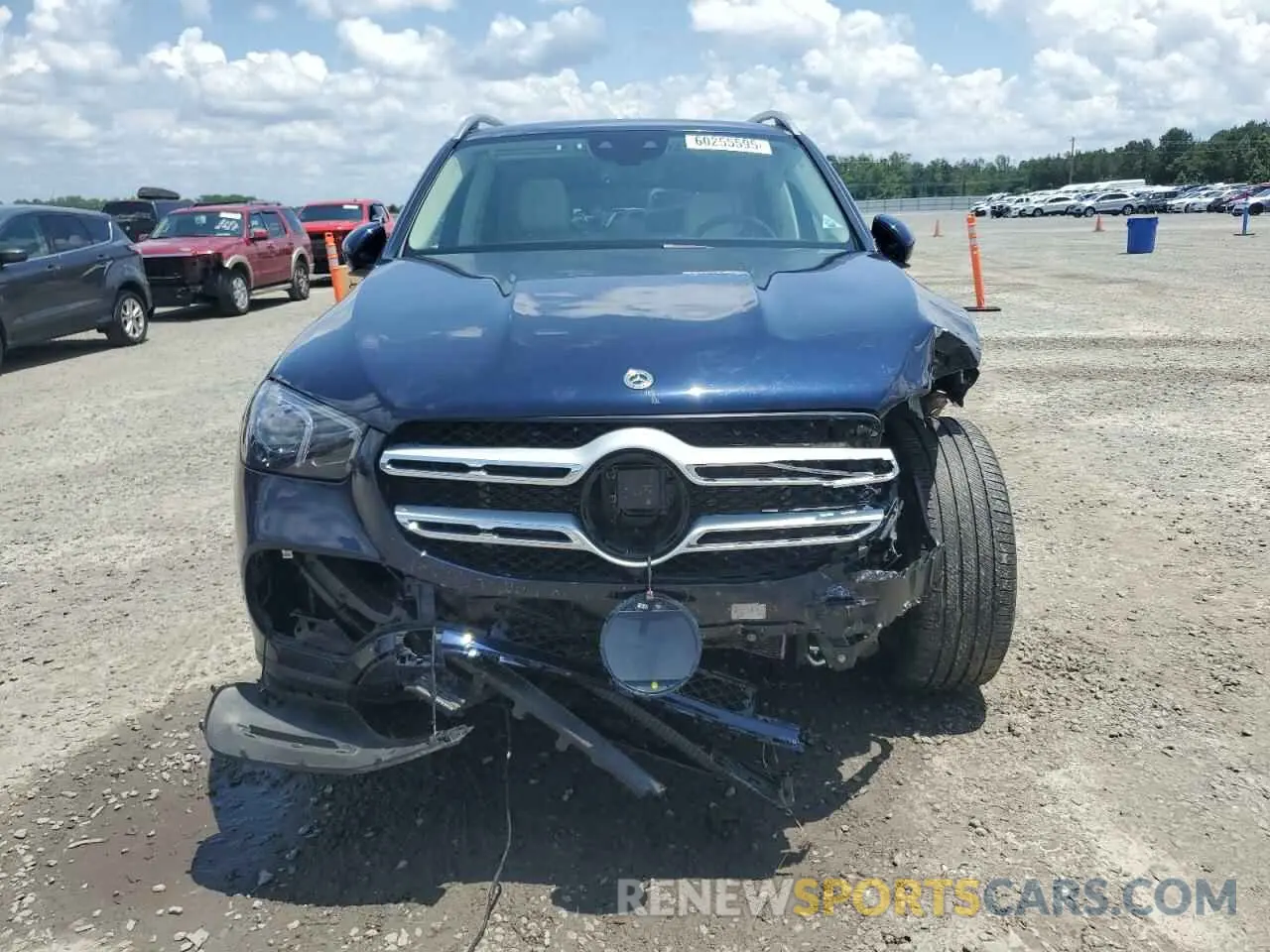 5 Photograph of a damaged car 4JGFB5KB3NA595990 MERCEDES-BENZ GLE-CLASS 2022