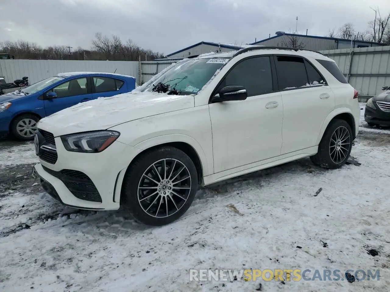 1 Photograph of a damaged car 4JGFB5KB3NA624680 MERCEDES-BENZ GLE-CLASS 2022