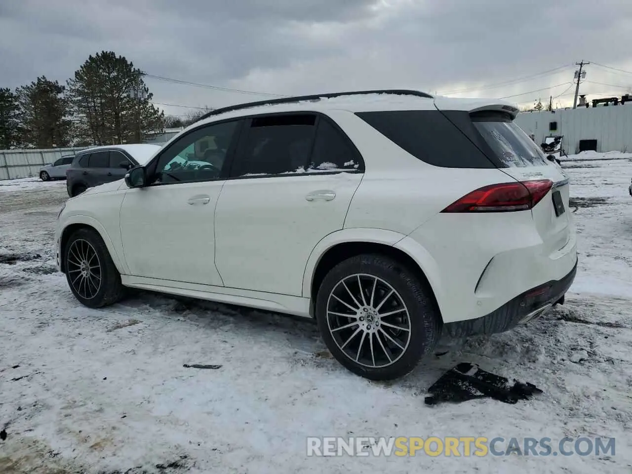 2 Photograph of a damaged car 4JGFB5KB3NA624680 MERCEDES-BENZ GLE-CLASS 2022