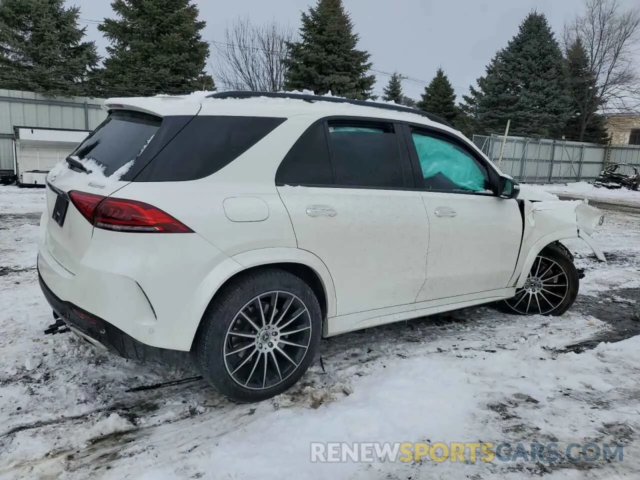 3 Photograph of a damaged car 4JGFB5KB3NA624680 MERCEDES-BENZ GLE-CLASS 2022