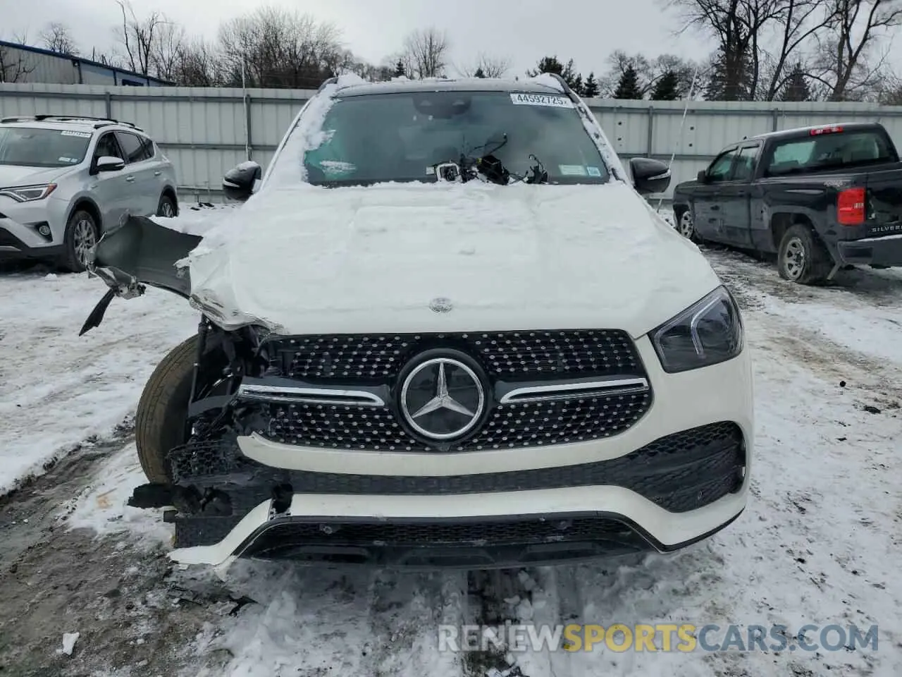 5 Photograph of a damaged car 4JGFB5KB3NA624680 MERCEDES-BENZ GLE-CLASS 2022