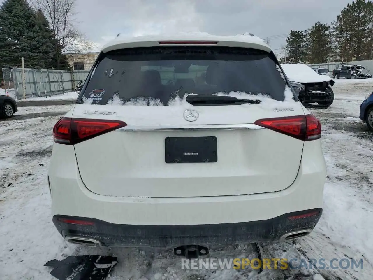 6 Photograph of a damaged car 4JGFB5KB3NA624680 MERCEDES-BENZ GLE-CLASS 2022