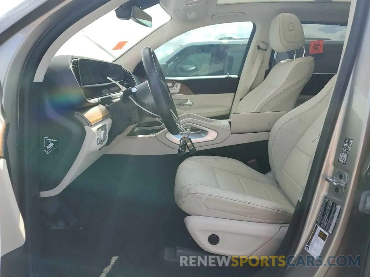 7 Photograph of a damaged car 4JGFB5KB5NA817185 MERCEDES-BENZ GLE-CLASS 2022