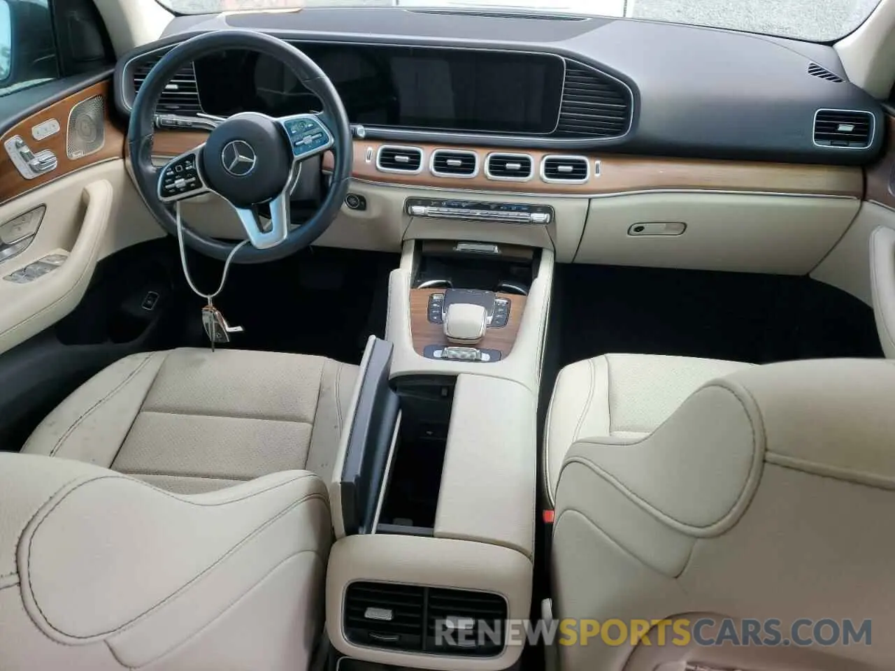 8 Photograph of a damaged car 4JGFB5KB5NA817185 MERCEDES-BENZ GLE-CLASS 2022