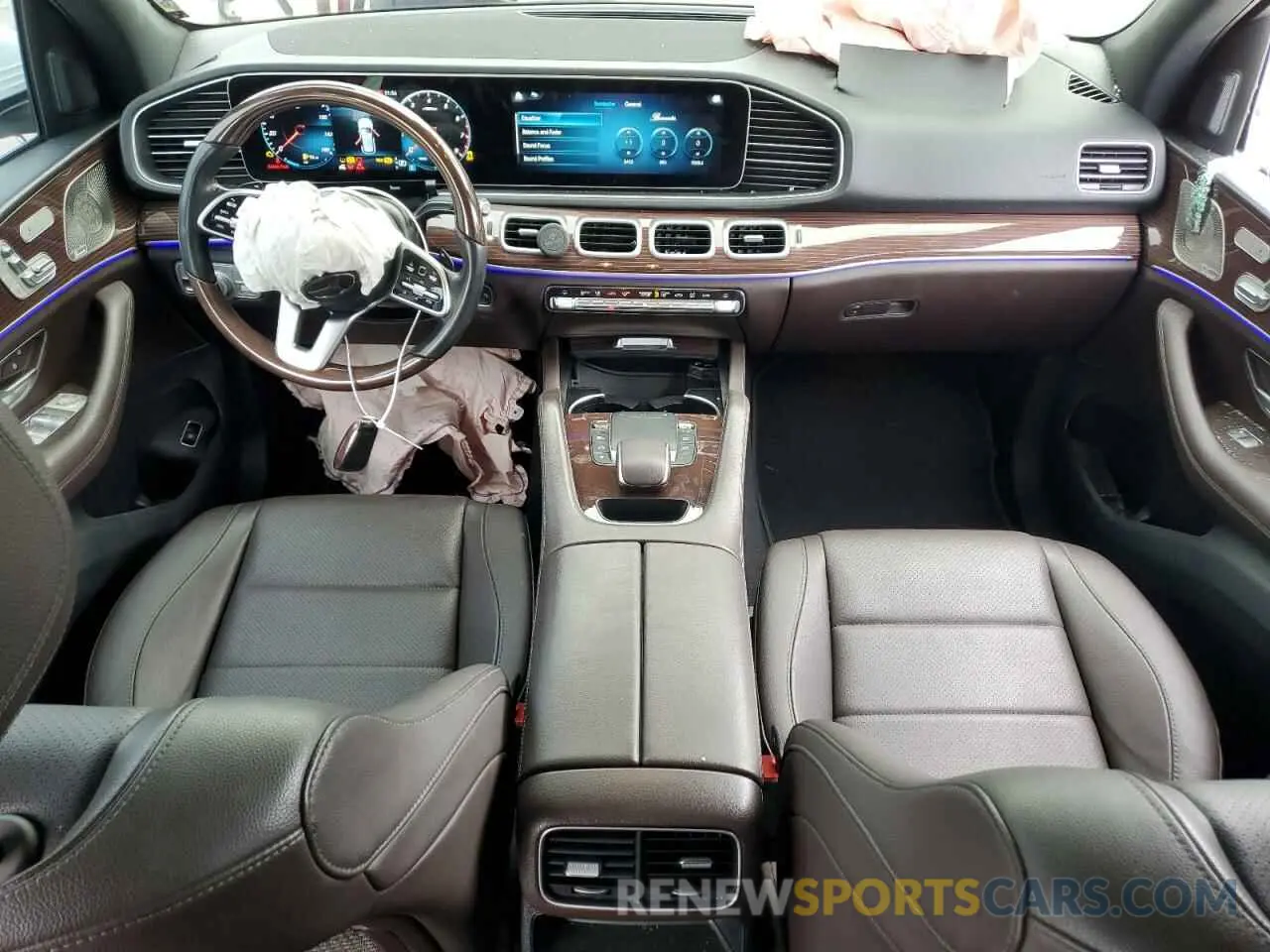 8 Photograph of a damaged car 4JGFB5KB7NA705858 MERCEDES-BENZ GLE-CLASS 2022