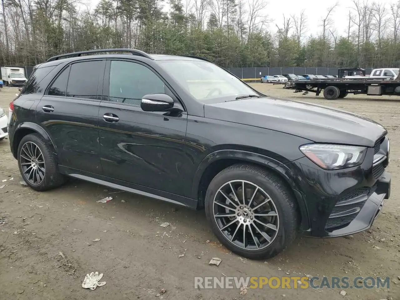 4 Photograph of a damaged car 4JGFB5KB8NA629017 MERCEDES-BENZ GLE-CLASS 2022