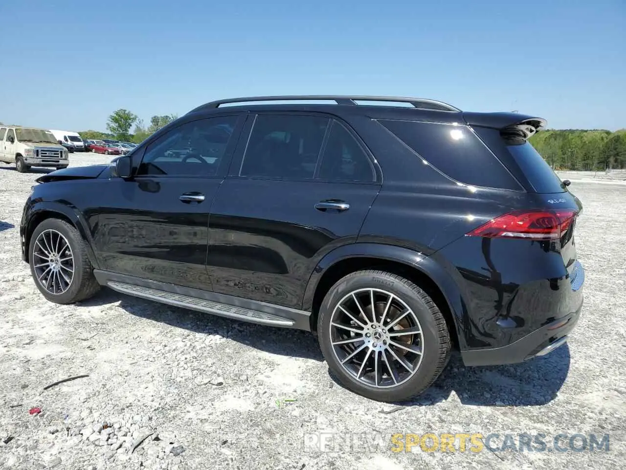 2 Photograph of a damaged car 4JGFB5KB9NA598053 MERCEDES-BENZ GLE-CLASS 2022