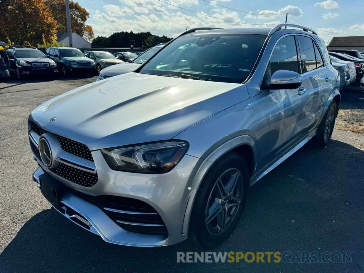 1 Photograph of a damaged car 4JGFB5KB9NA633576 MERCEDES-BENZ GLE-CLASS 2022