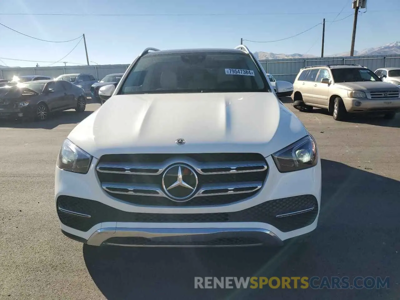 5 Photograph of a damaged car 4JGFB5KE0NA742311 MERCEDES-BENZ GLE-CLASS 2022